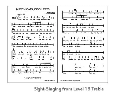 Match Cats, Cool Cats sheet music