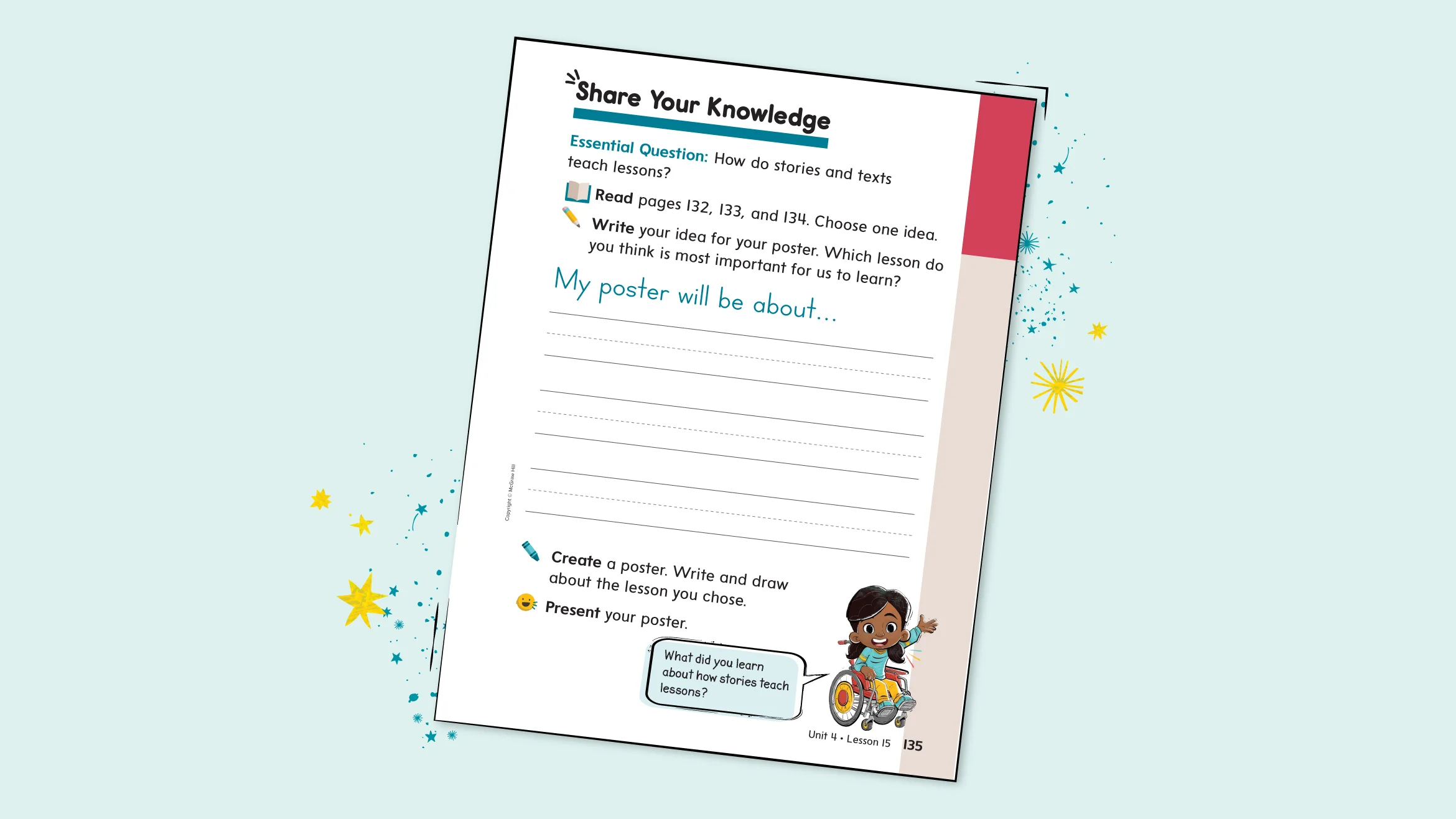 A Share Your Knowledge writing prompt. 