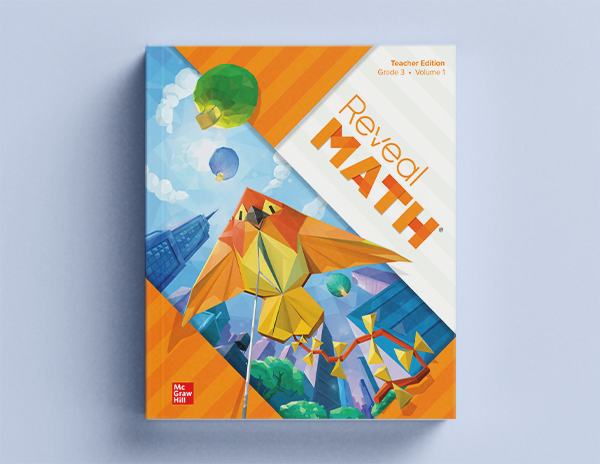 Reveal Math Teacher Edition, Grade 3 Volume 1 cover
