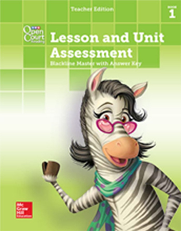 Lesson and Unit Assessment Blackline Master with Answer Key, Unit 1 Teacher Edition
