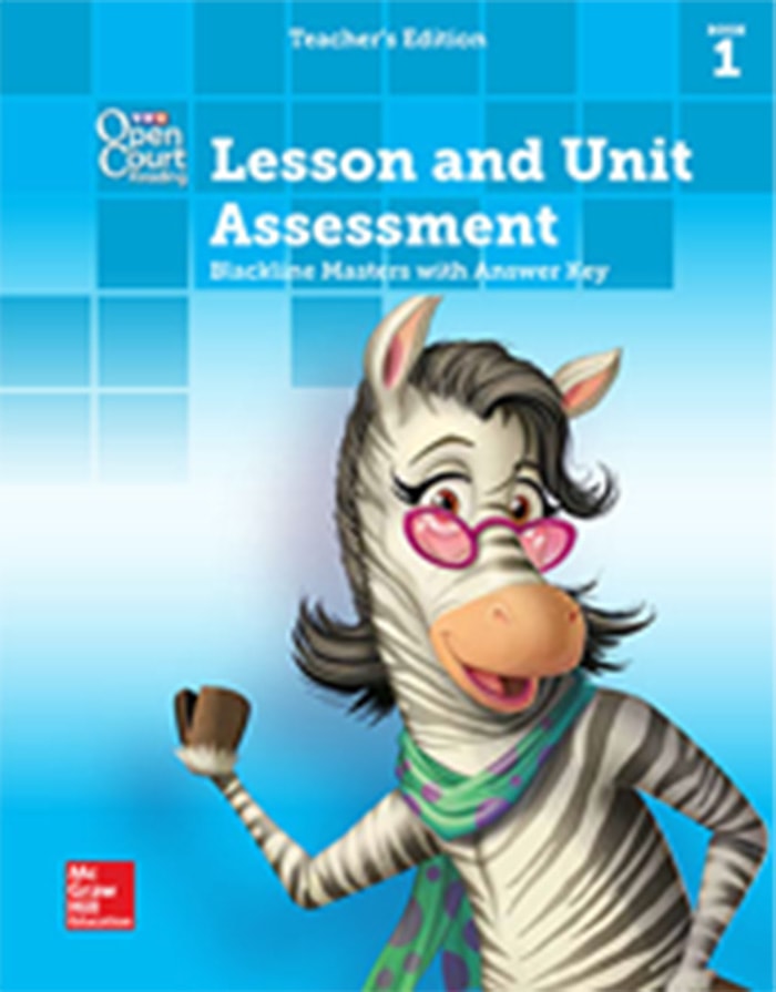 Lesson and Unit Assessment Blackline Master with Answer Key, Unit 1 Teacher Edition