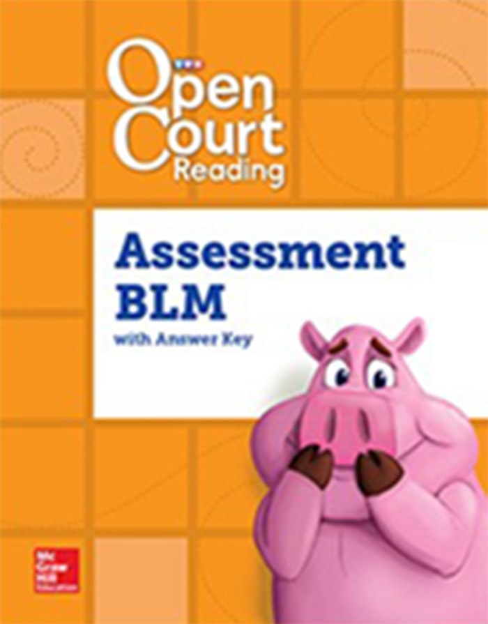 Cover of Grade 1 of Assessment BLM