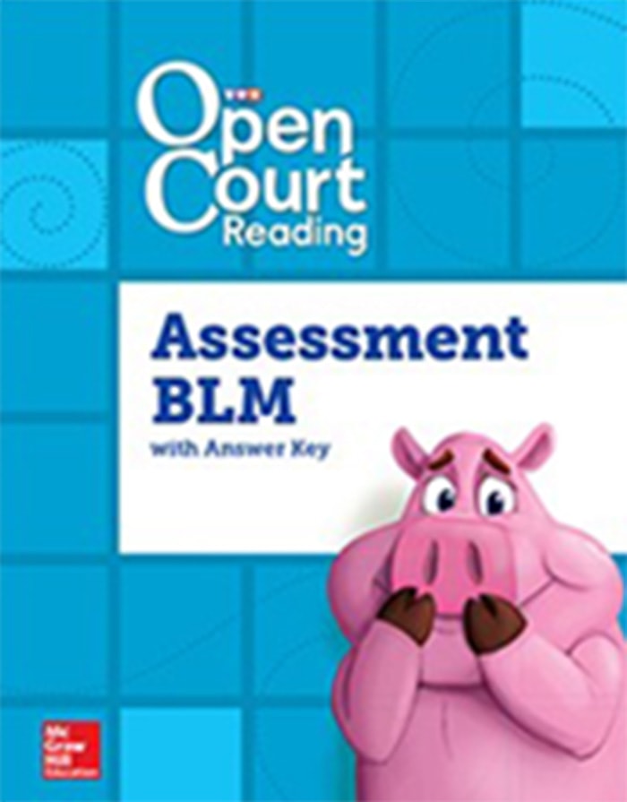 Open Court Reading Assessment BLM with Answer Key