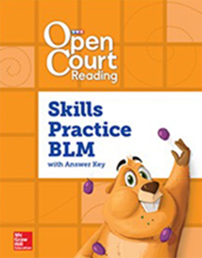 Open Court Reading Skills Practice BLM with Answer Key