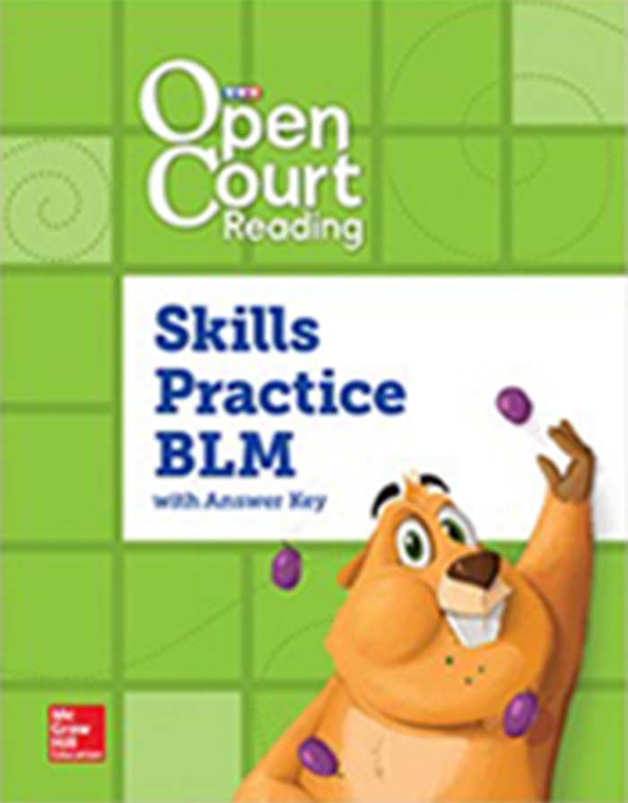 Open Court Reading Skills Practice BLM with Answer Key