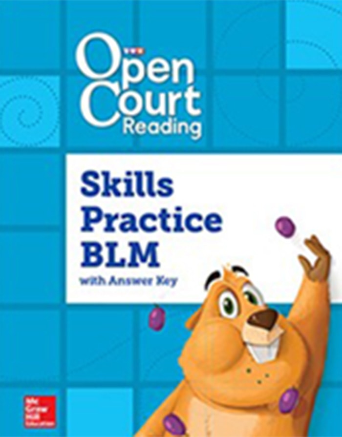 Open Court Reading Skills Practice BLM with Answer Key