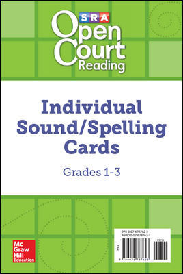 Open Court Reading Individual Sound/Spelling Cards Grade 1-3