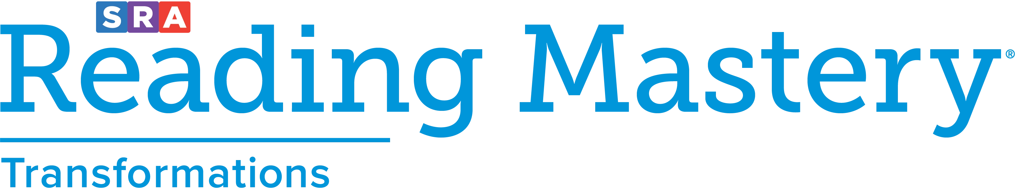 Reading Mastery Transformations logo