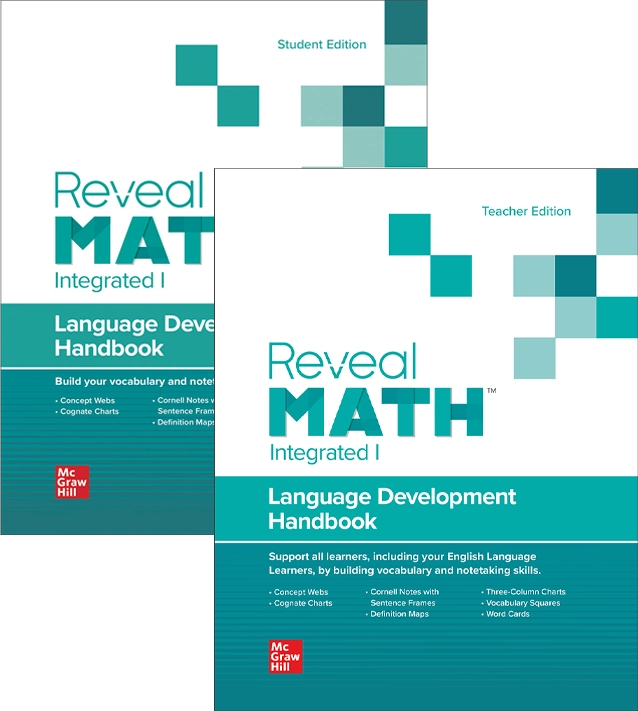 Reveal Integrated Langauge Development Handbook covers