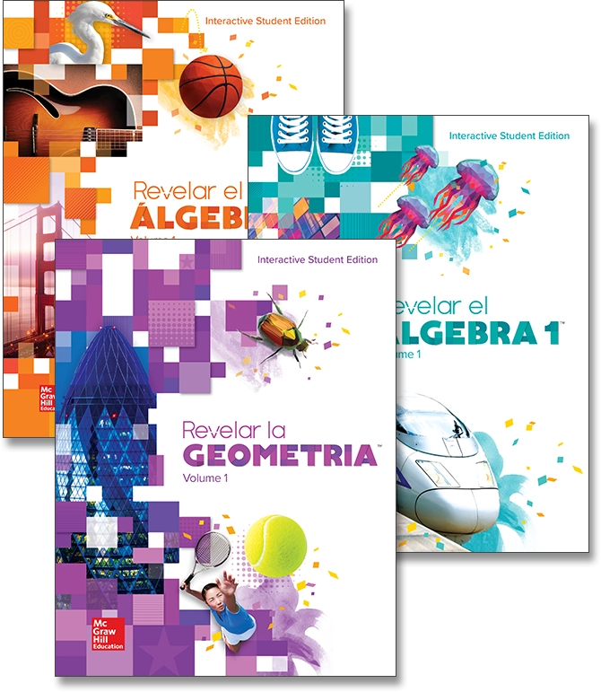 Reveal 9-12 Spanish Interactive Student Edition covers