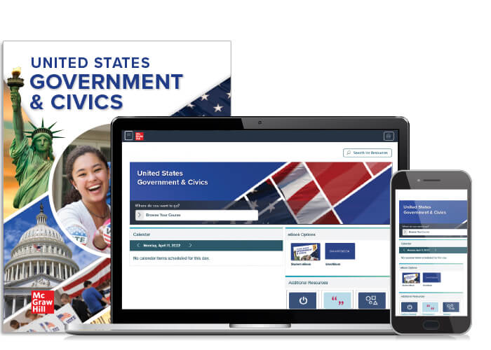 Unites States Government and Civics Student Editions