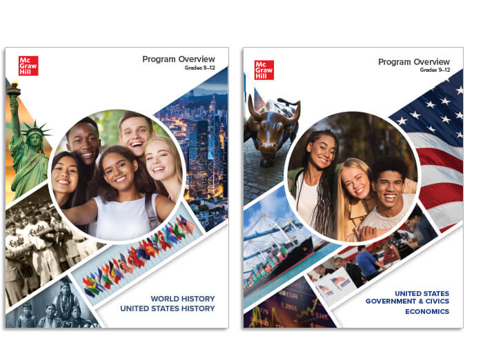World History, US History and US Government & Civics Program Overviews