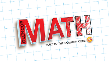 Glencoe Math Built to the Common Core logo