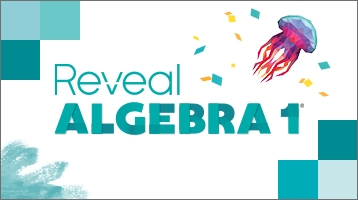 Reveal Algebra 1 logo