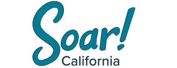 Soar California logo