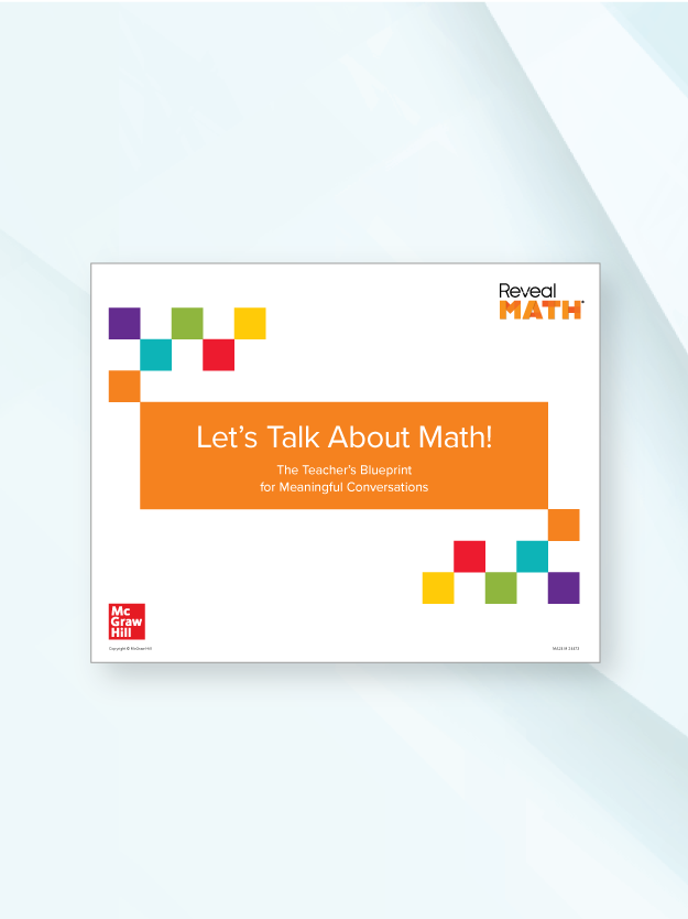 Discourse Guide The discourse guide titled, “Let’s Talk About Math!”