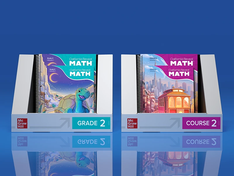 California Reveal Math textbooks