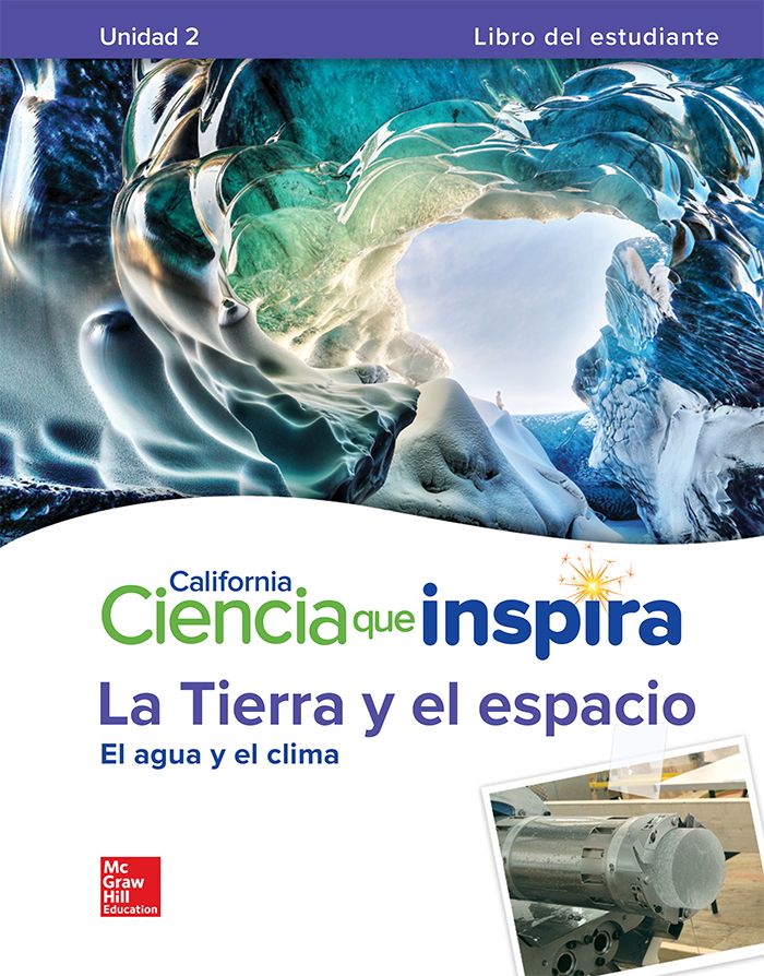 California Ciencia que inspira seres vivos covers, Earth & Space Science