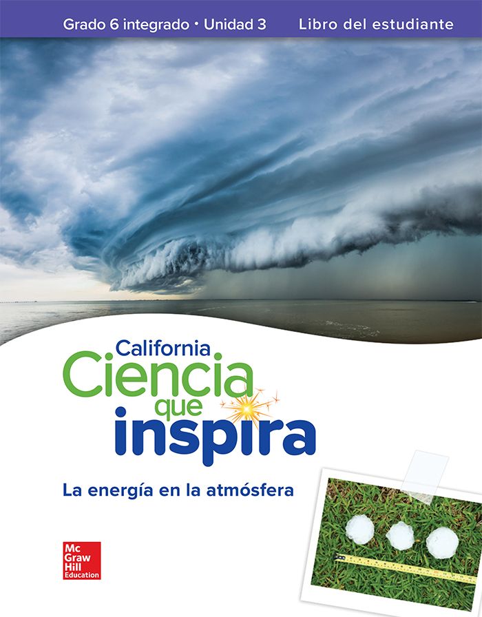 California Ciencia que inspira seres vivos covers, Grade 6