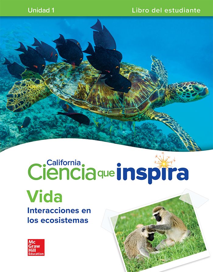 California Ciencia que inspira seres vivos covers, Life Science