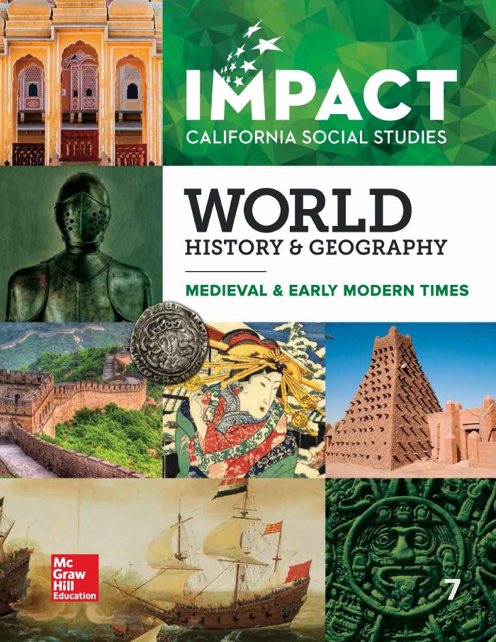 IMPACT California Social Studies World History & Geography Medieval & Early Modern Times Civilizations cover