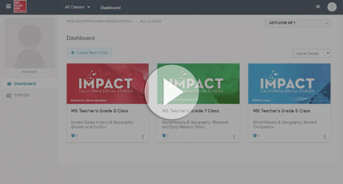 IMPACT Dashboard screenshot - click to watch video