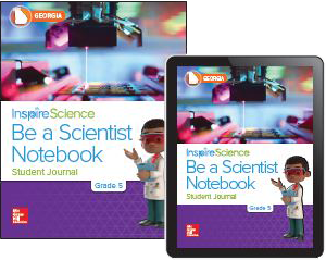 Georgia Be a Scientist Notebook covers