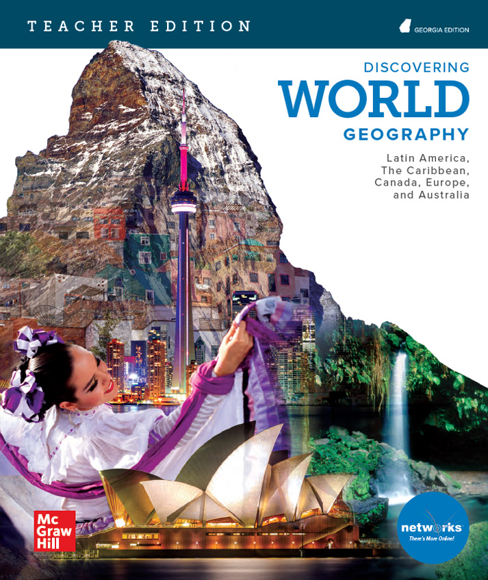 Georgia edition: Discovering World Geography: Africa, Southwest Asia, South and East Asia cover