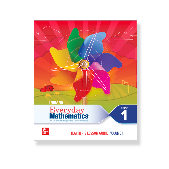 Indiana Everyday Mathematics Grade 1 Teacher's Lesson Guide, Volume 1 cover