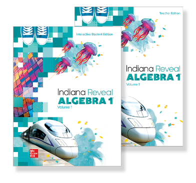 Indiana Reveal Algebra 1 covers