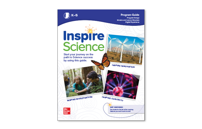 Inspire Science Program Guide cover