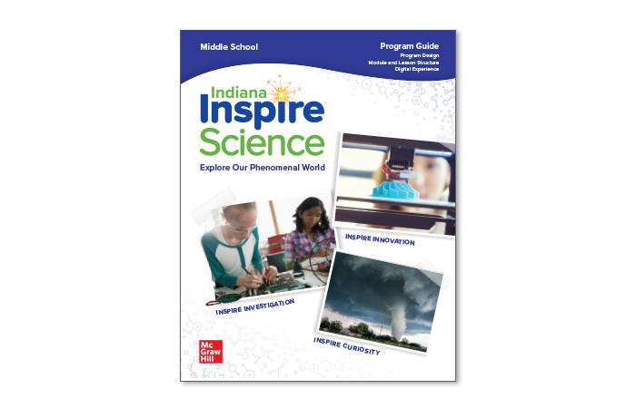Cover of the Inspire Science K-5 Overview Brochure