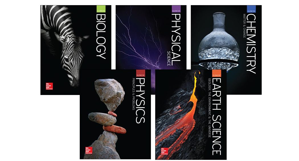 High School science covers