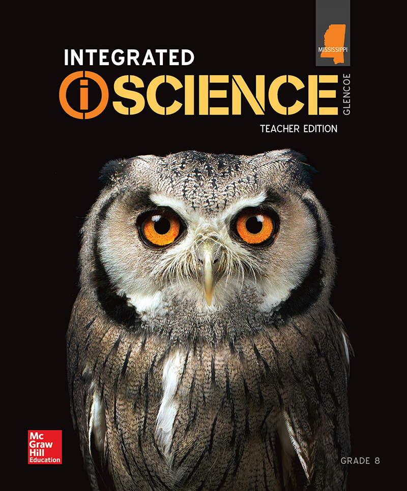  Mississippi Integrated iScience cover, Grade 8 Teacher Edition