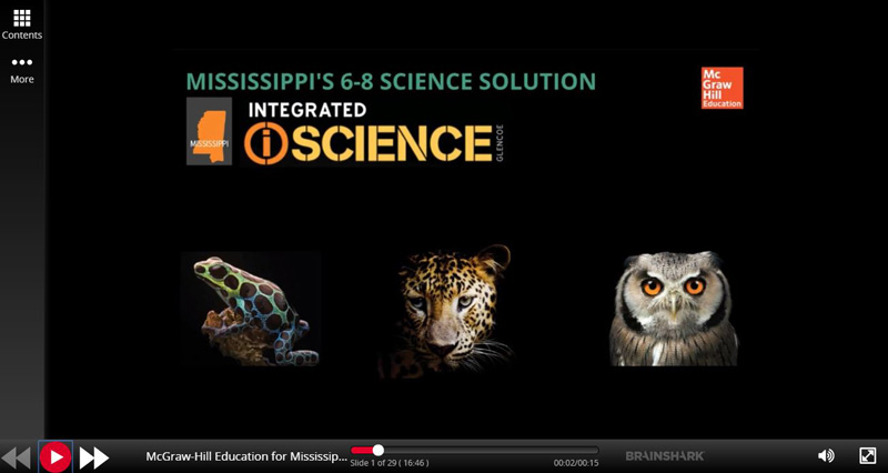 Mississippi 6-8 Science Solutions, Integrated iScience, Click to view video