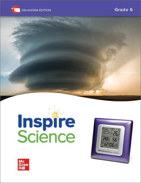 Oklahoma Edition Inspire Science, Grade 6 cover