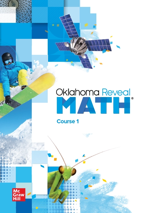 Oklahoma Reveal Math Course 2 Student Edition cover