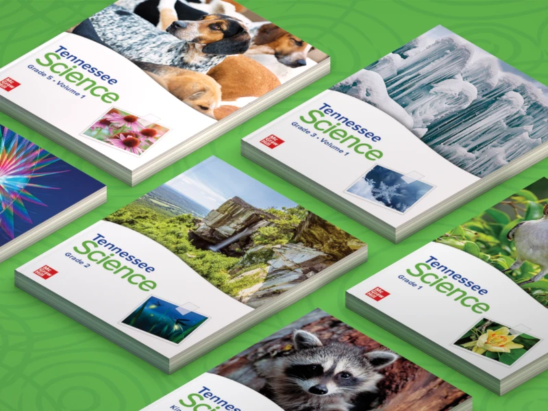 Tennessee Science (K–5) textbooks.