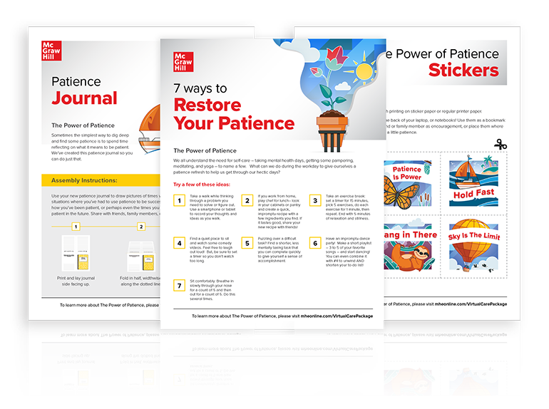 The Power of Patience Virtual Care Package