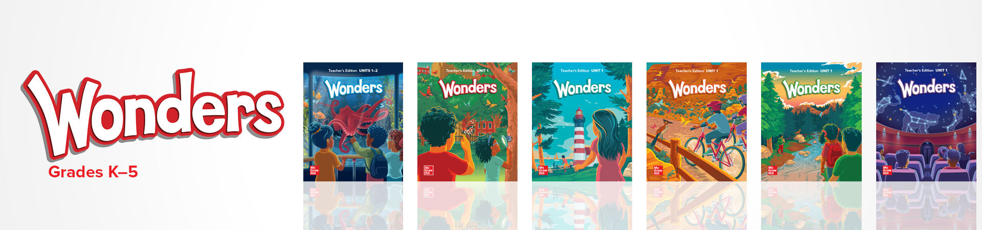 Wonders logo and covers