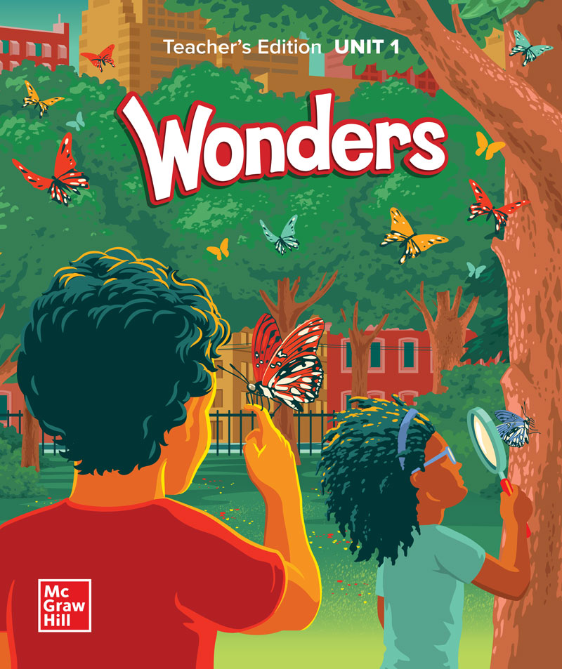 Wonders Teacher's Edition Unit 1 cover