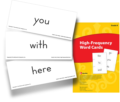 High-Frequency Word Cards
