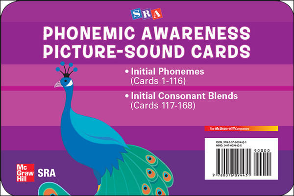 Phonemic Awareness Picture Sounds cards cover
