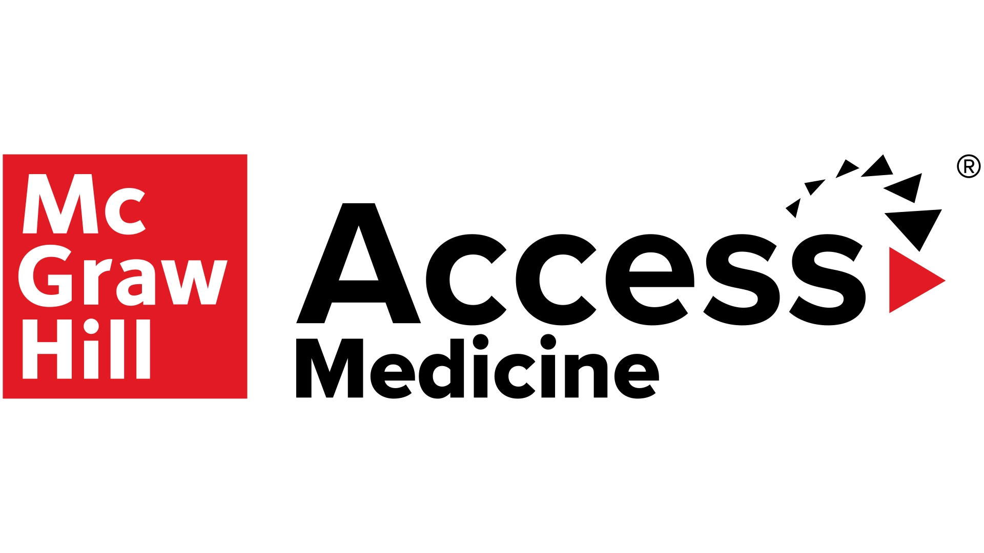 The central interactive learning platform for students, institutions, and practitioners. AccessMedicine logo