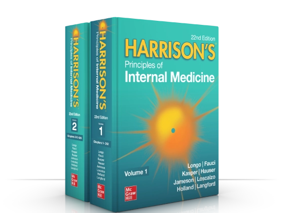 The Book Harrison's Principles of Internal Medicine Vol 1 and Vol 2 book covers