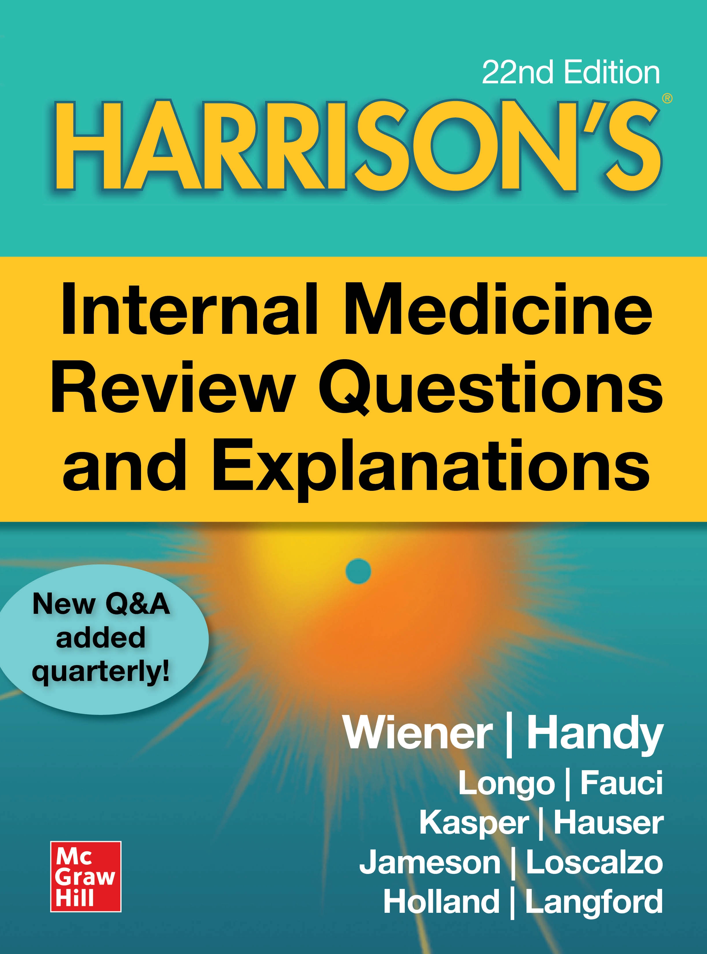 Harrion's Internal Medinice Review Questions and Explanations