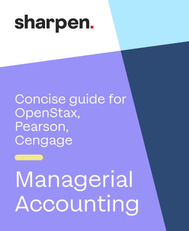 Managerial Accounting Sharpen cover