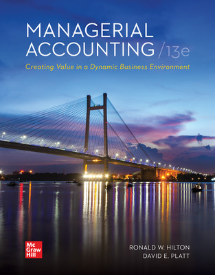 Managerial Accounting cover