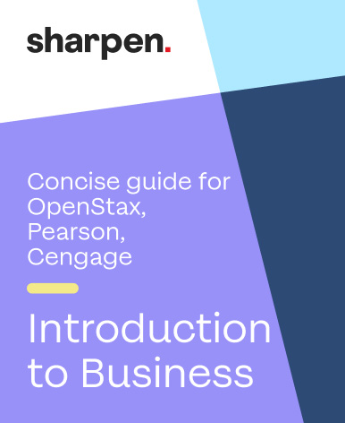 Introduction to Business Sharpen cover