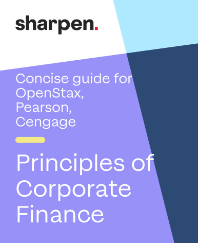 Corporate Finance Sharpen cover